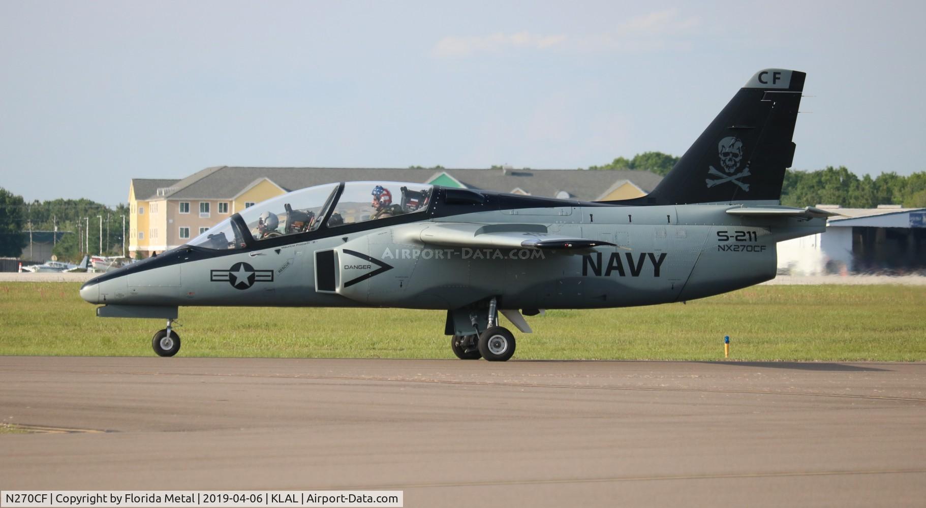 N270CF, 1985 SIAI-Marchetti S-211 C/N 009/02-006, SNF 2019