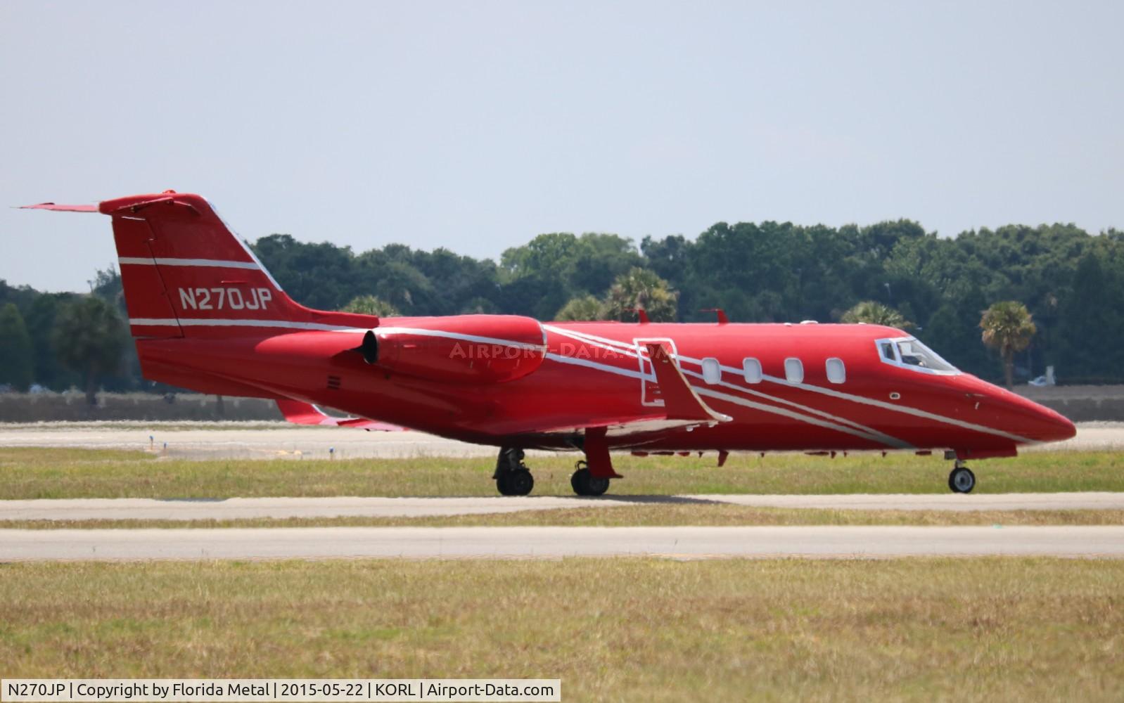 N270JP, Gates Learjet 55 C/N 078, ORL 2015