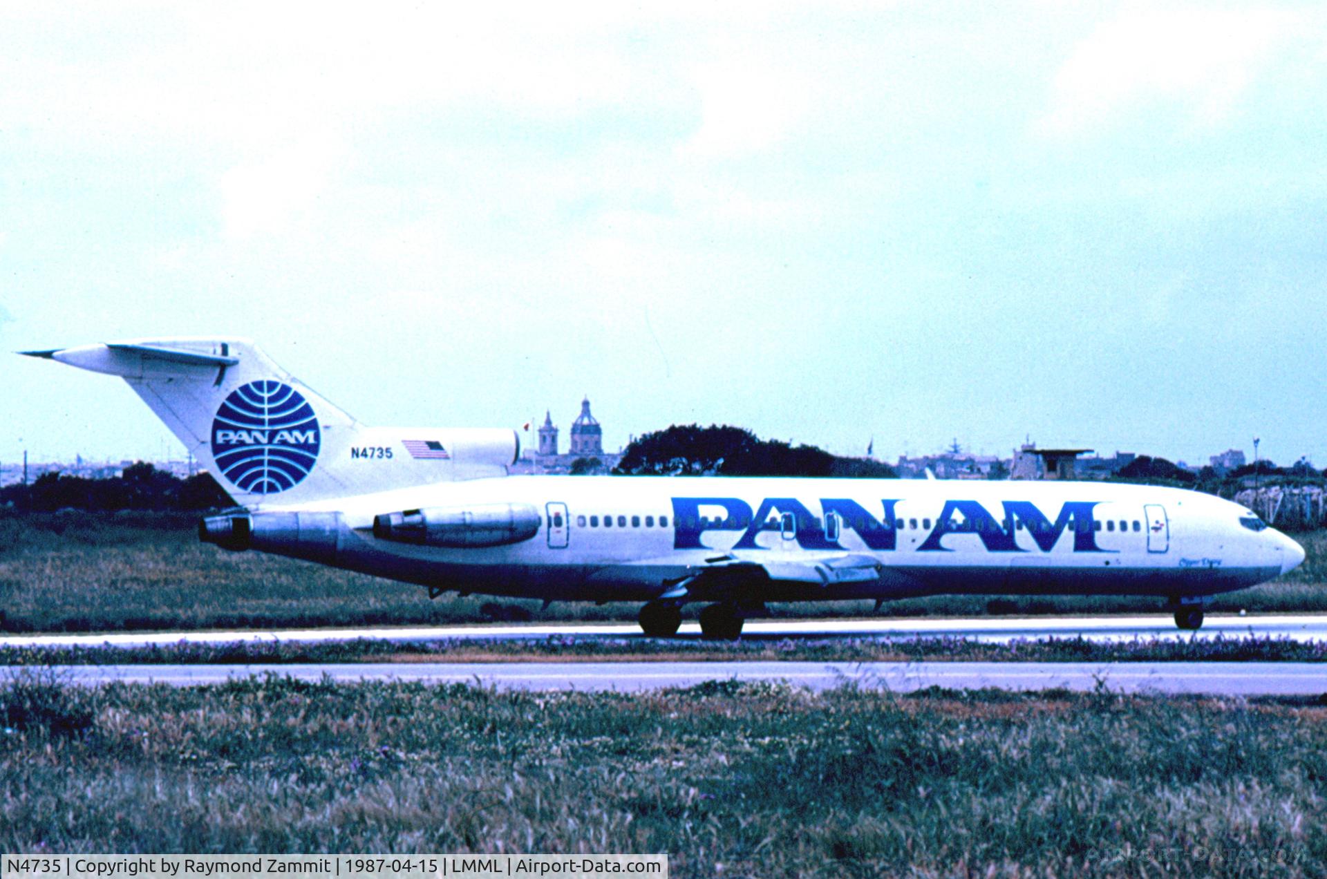 N4735, 1968 Boeing 727-235 C/N 19455, B727 N4735 Panam