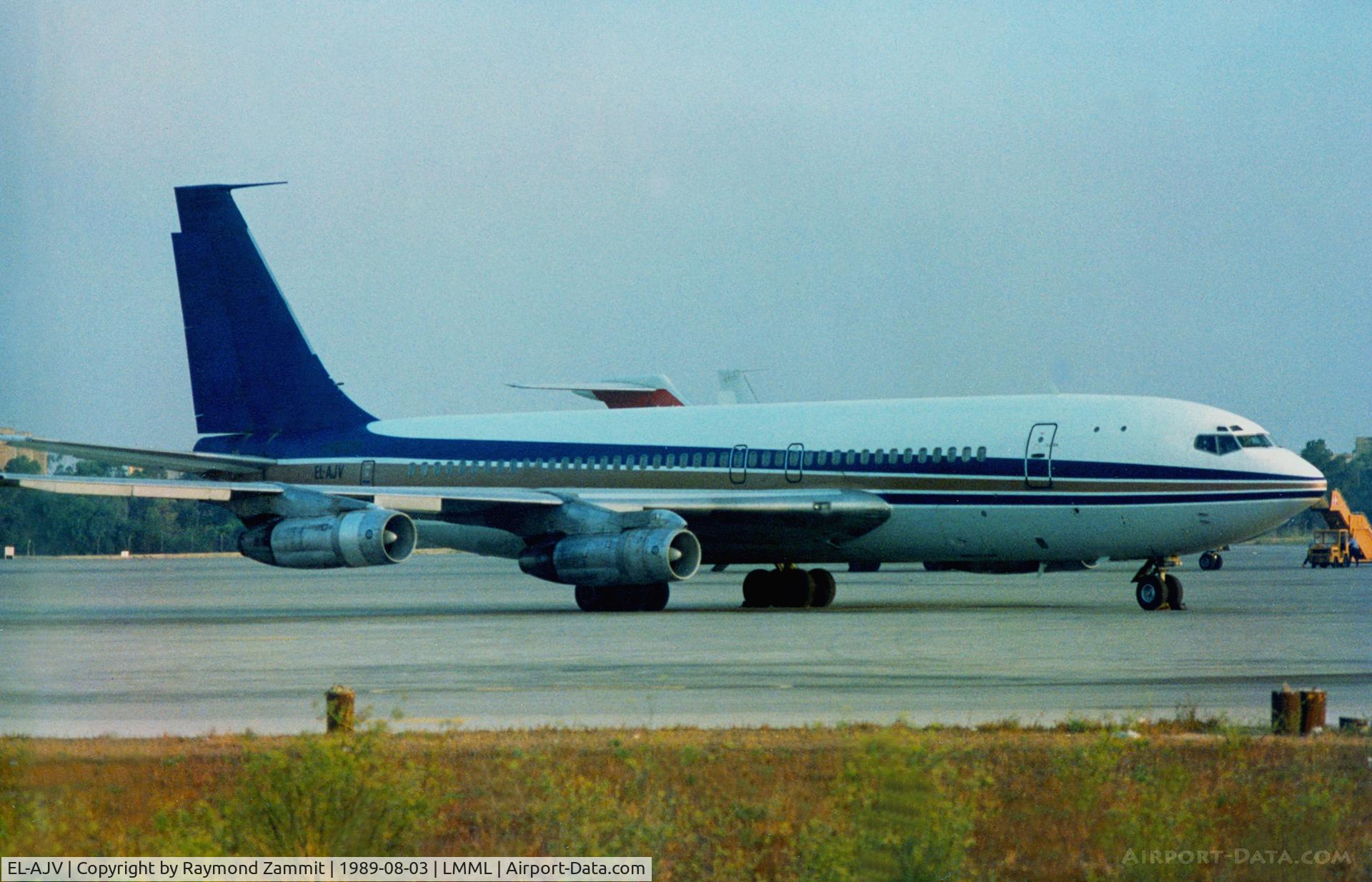 EL-AJV, 1959 Boeing 707-123B C/N 17635, B707 EL-AJV Phoenix Race