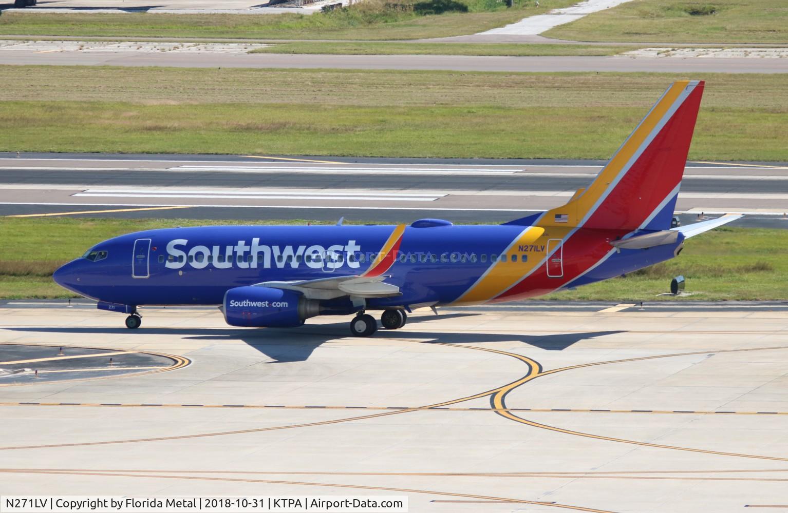 N271LV, 1998 Boeing 737-705 C/N 29090, TPA 2018