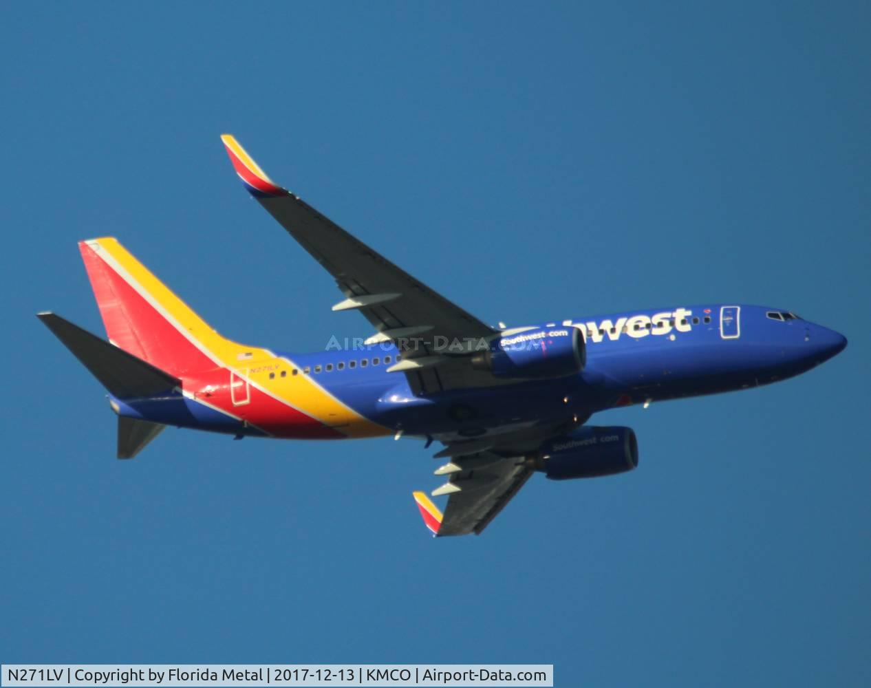 N271LV, 1998 Boeing 737-705 C/N 29090, MCO 2017