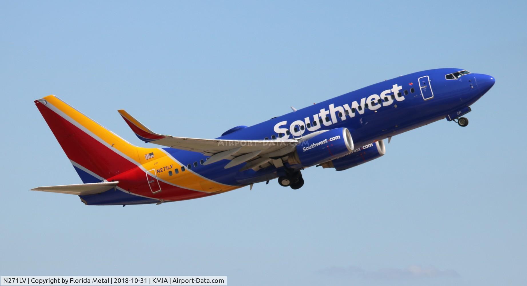 N271LV, 1998 Boeing 737-705 C/N 29090, MIA 2018