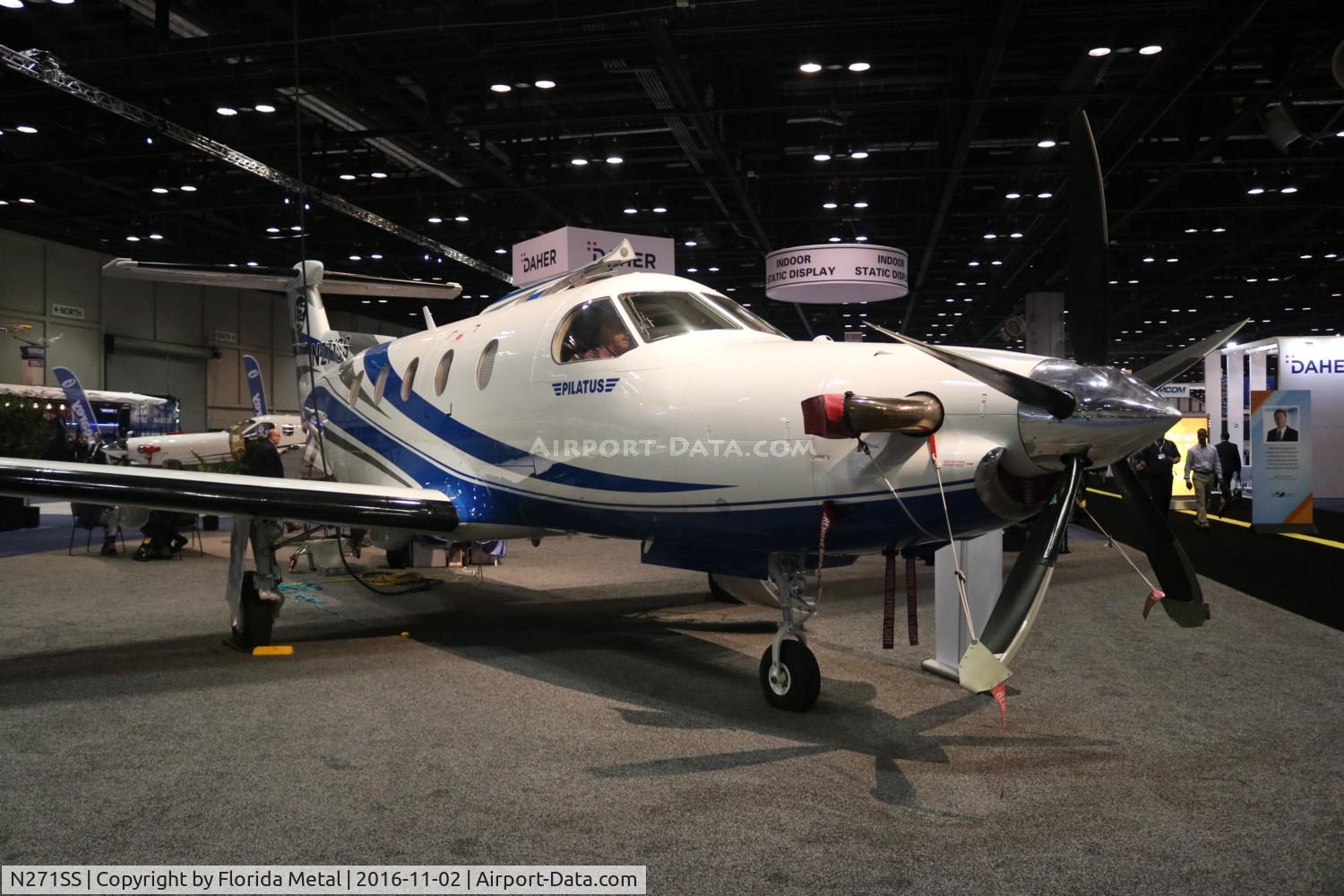 N271SS, 2000 Pilatus PC-12/45 C/N 306, NBAA 2016