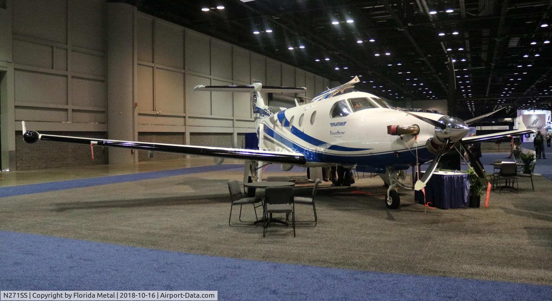 N271SS, 2000 Pilatus PC-12/45 C/N 306, NBAA 2018