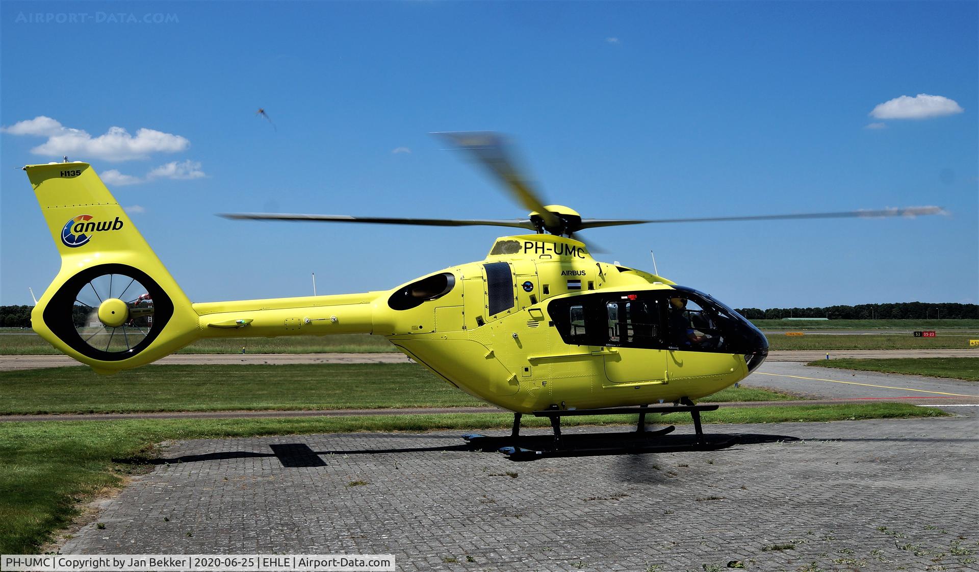 PH-UMC, Airbus Helicopters H-135 C/N 2117, First arrival at Lelystad Airport