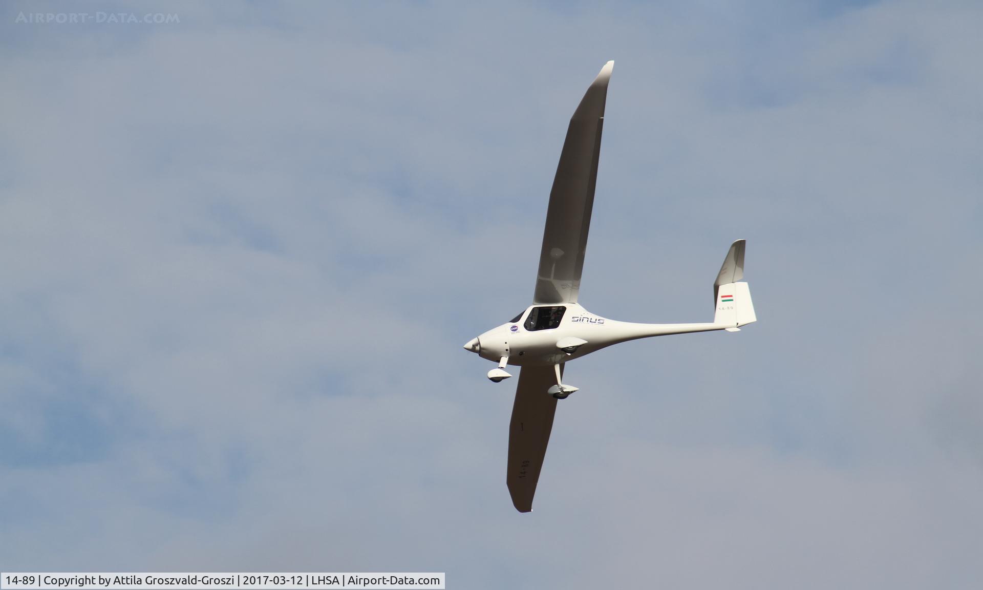 14-89, Pipistrel Sinus 912 C/N 061V912, LHSA-Szentkirályszabadja Airport, Hungary