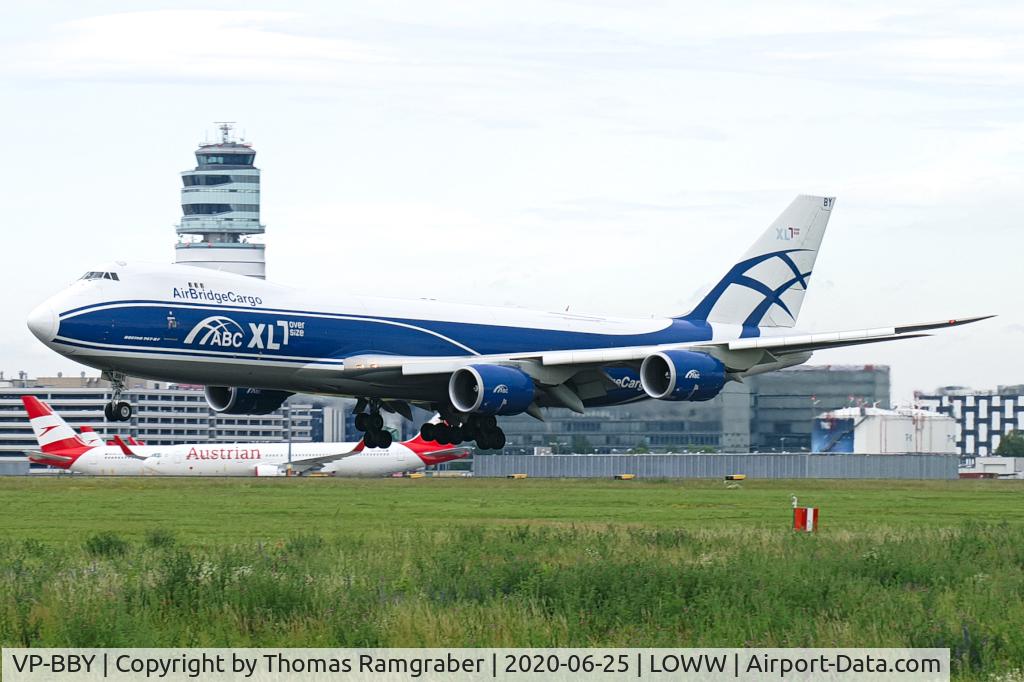 VP-BBY, 2017 Boeing 747-8F C/N 63781, Air Bridge Cargo Boeing 747-8F