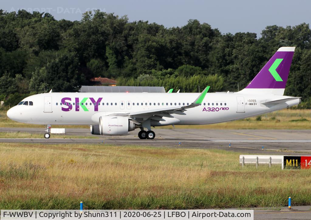 F-WWBV, 2020 Airbus A320-251N C/N 10055, C/n 10055 - To be CC-AZU