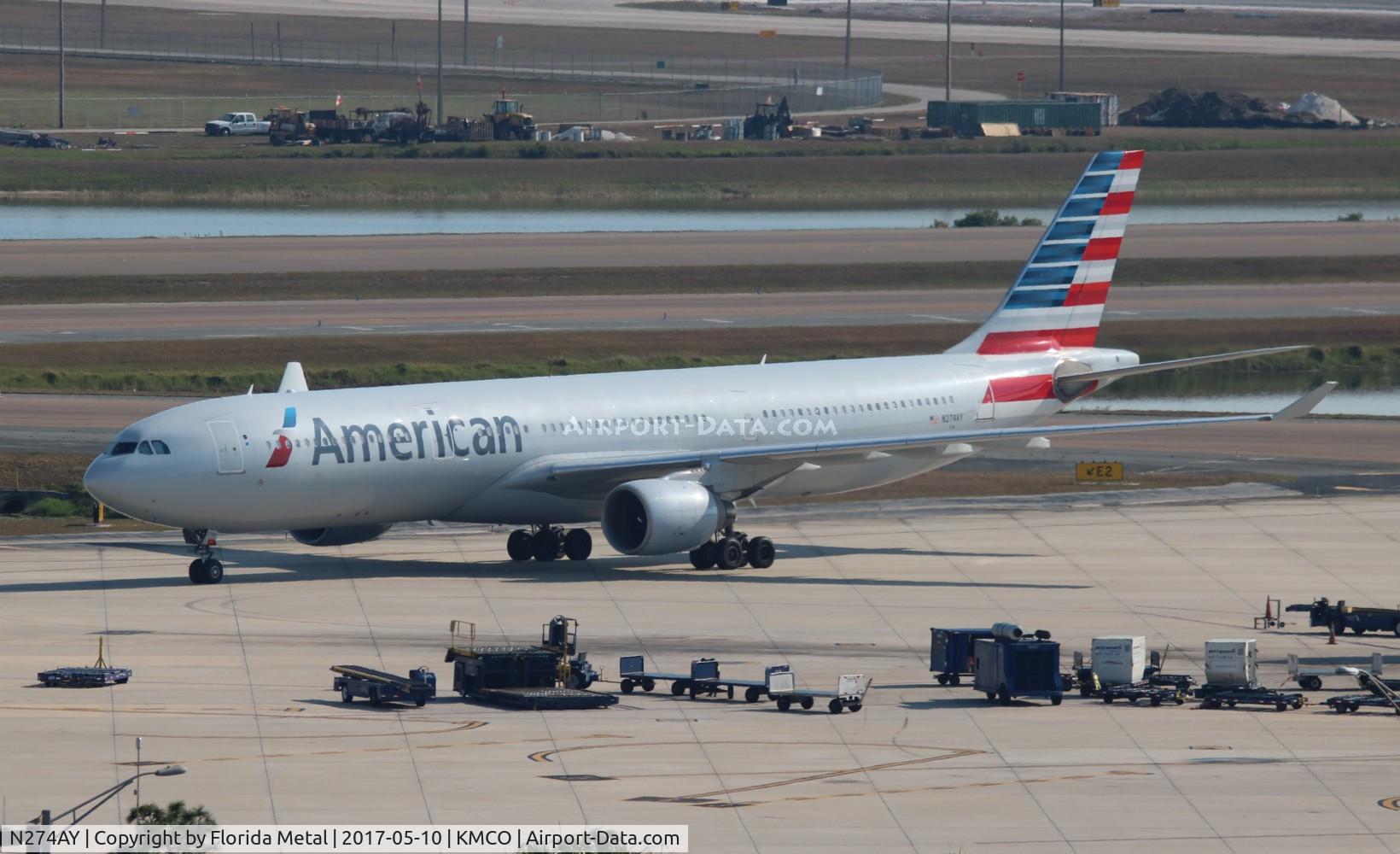 N274AY, 2000 Airbus A330-323X C/N 342, MCO 2017