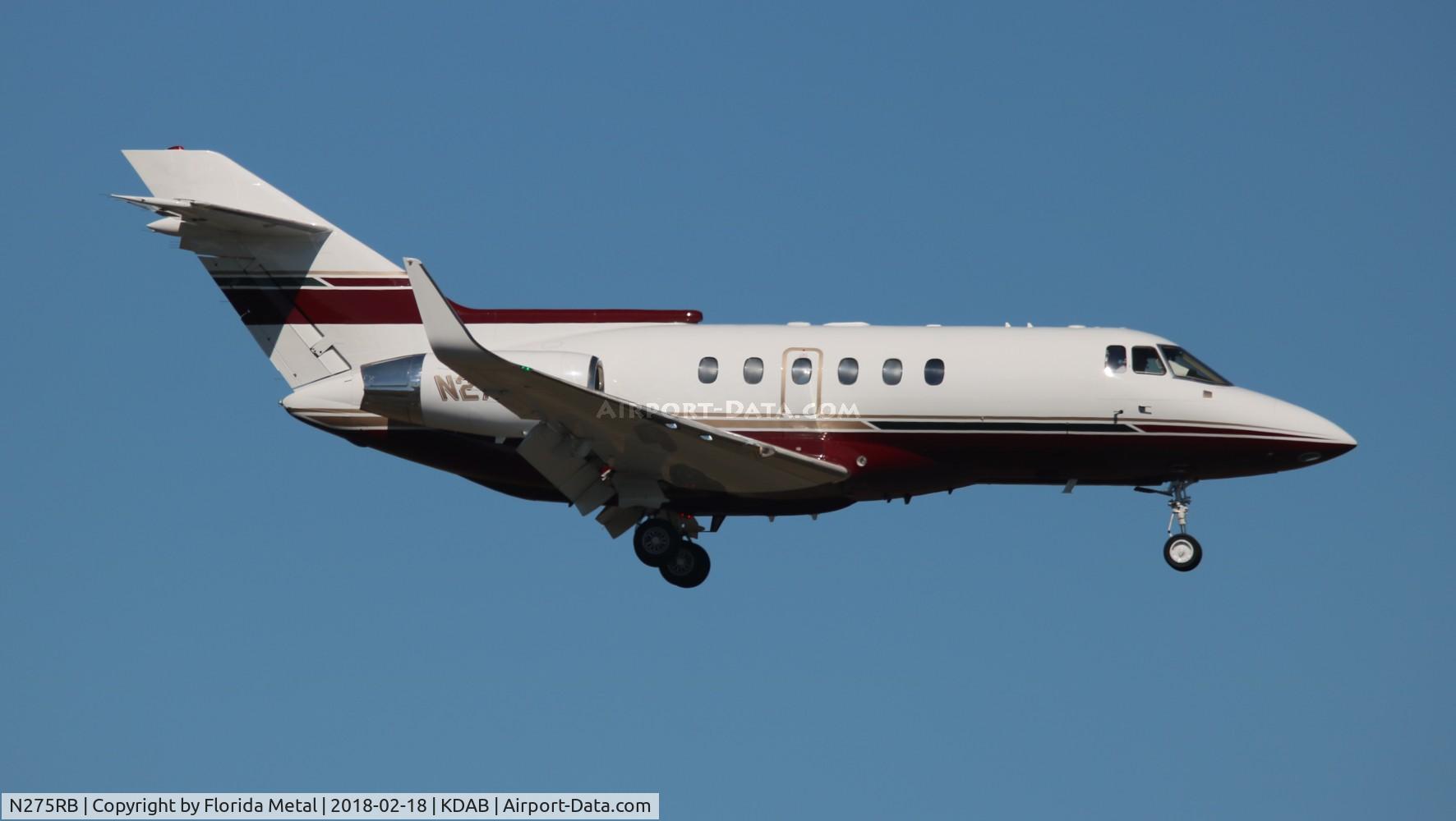 N275RB, 1987 British Aerospace BAe.125 Series 800A C/N 258096, DAB 2018
