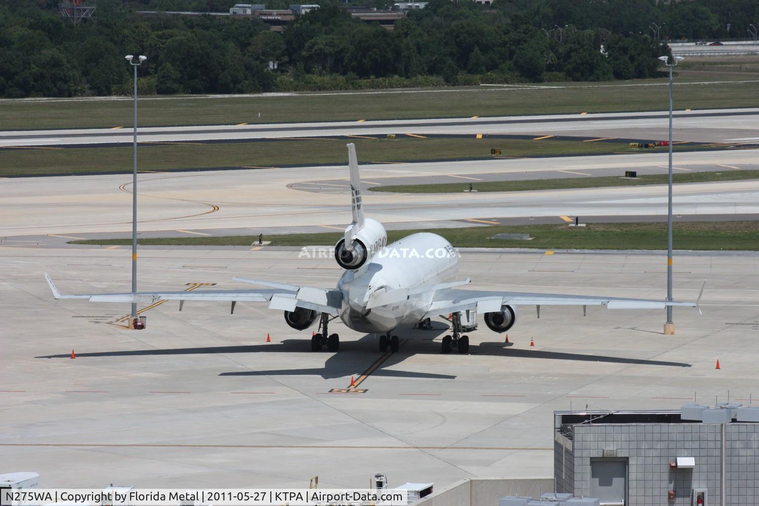 N275WA, 1995 McDonnell Douglas MD-11CF C/N 48631, TPA 2011