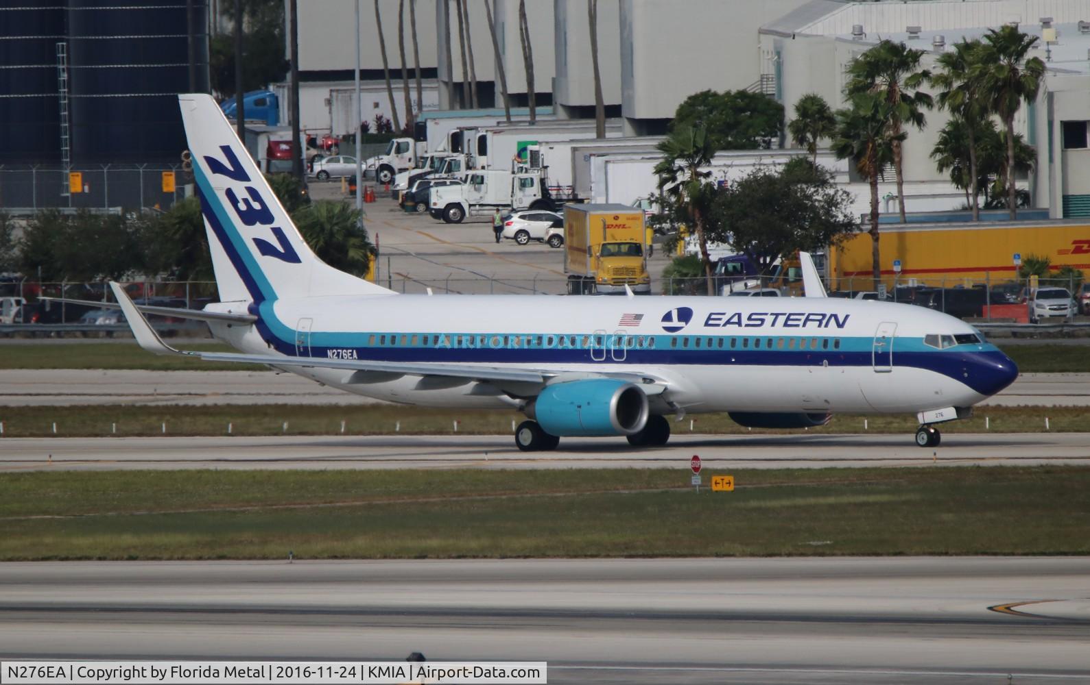 N276EA, 2006 Boeing 737-8AL C/N 35070, MIA 2016