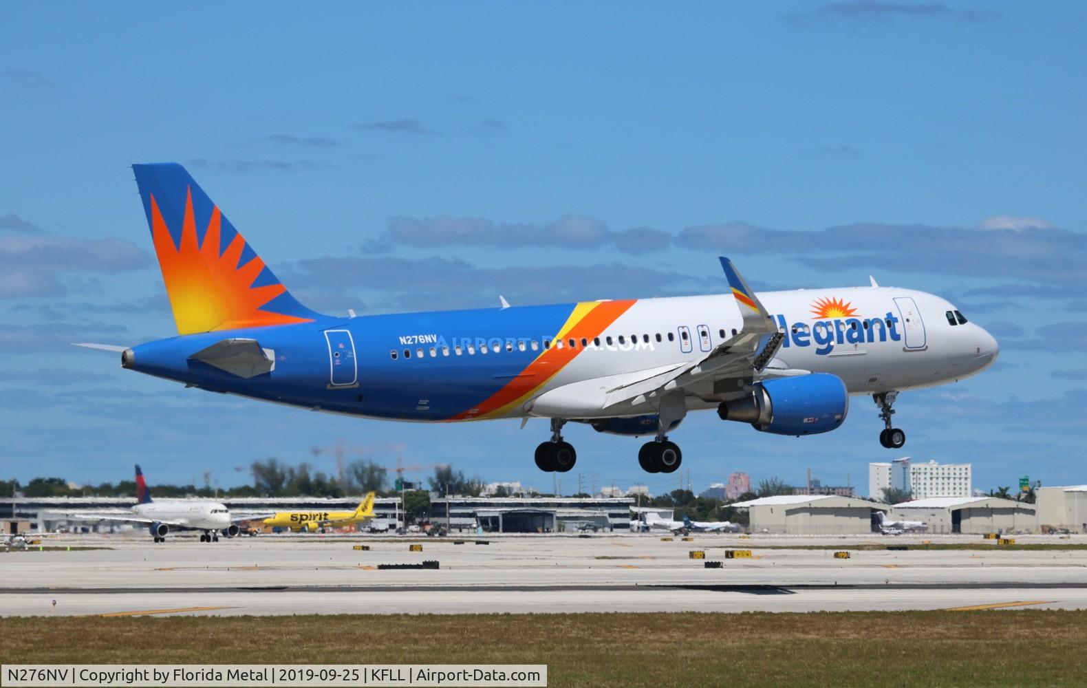 N276NV, 2019 Airbus A320-214 C/N 8671, FLL 2019