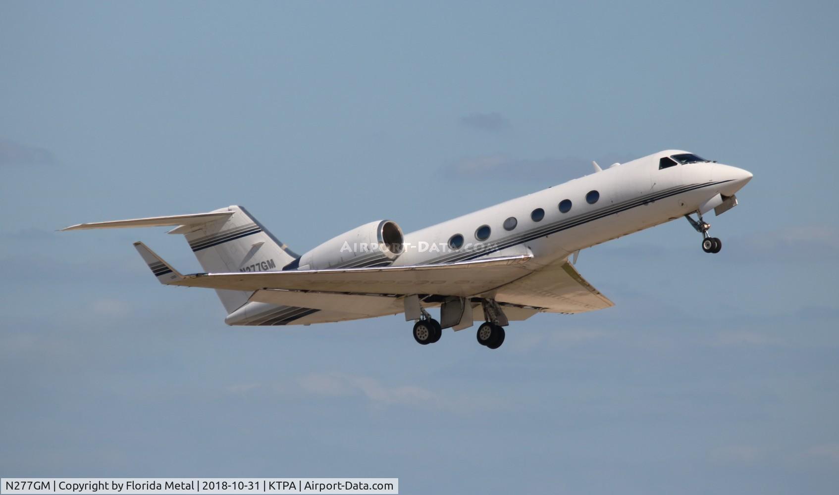 N277GM, 1989 Gulfstream Aerospace G-IV C/N 1124, TPA 2018