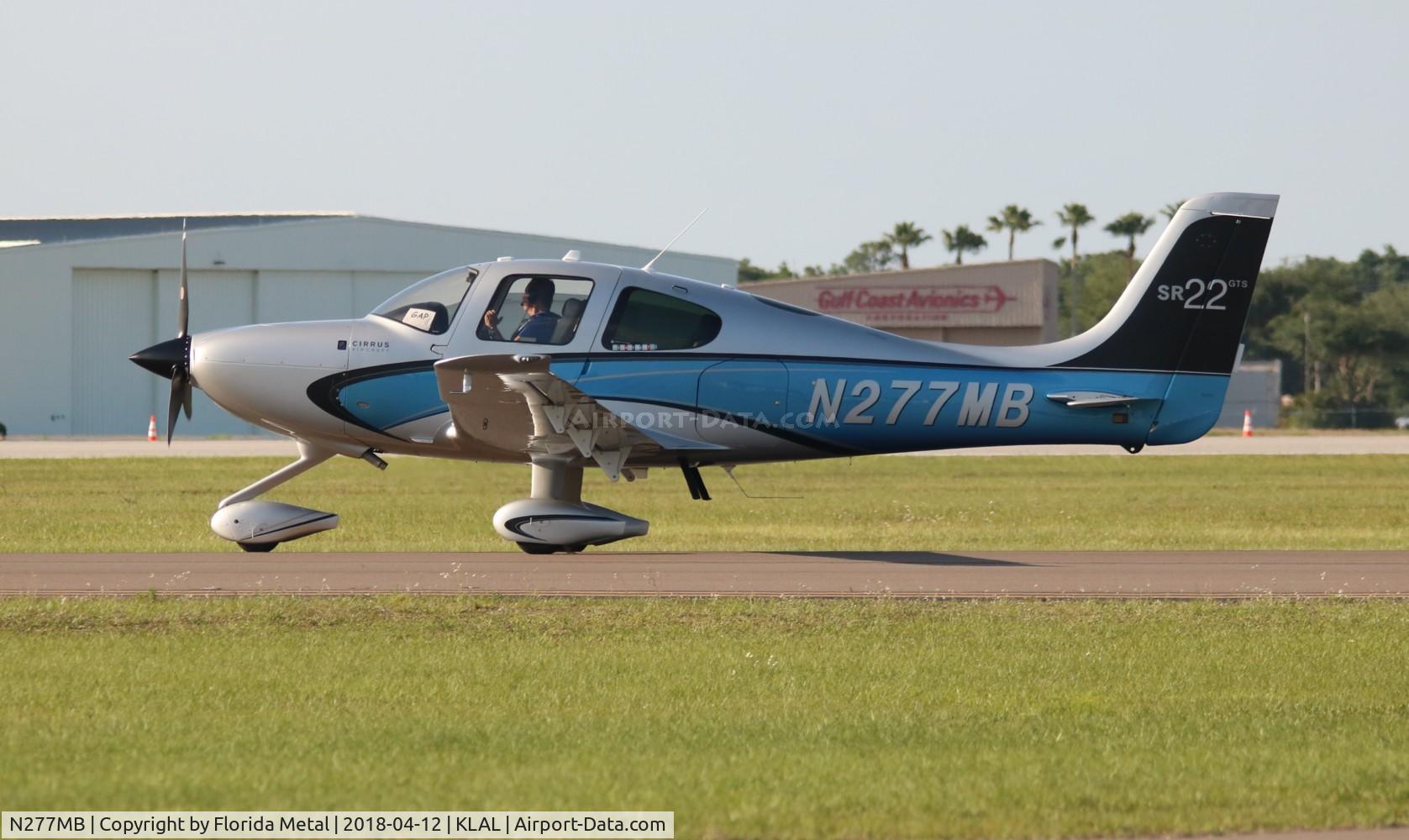 N277MB, Cirrus SR22 GTS C/N 3918, SNF 2018
