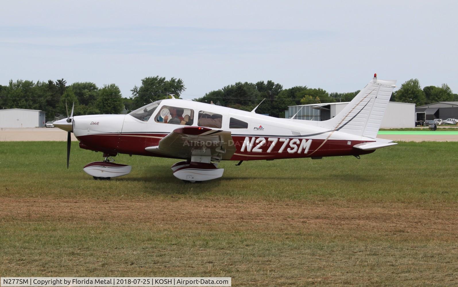 N277SM, 1980 Piper PA-28-236 Dakota C/N 28-8011072, OSH 2018