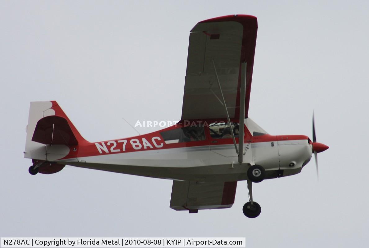 N278AC, 2001 American Champion 7ECA Citabria C/N 1385-2001, TOM 2010