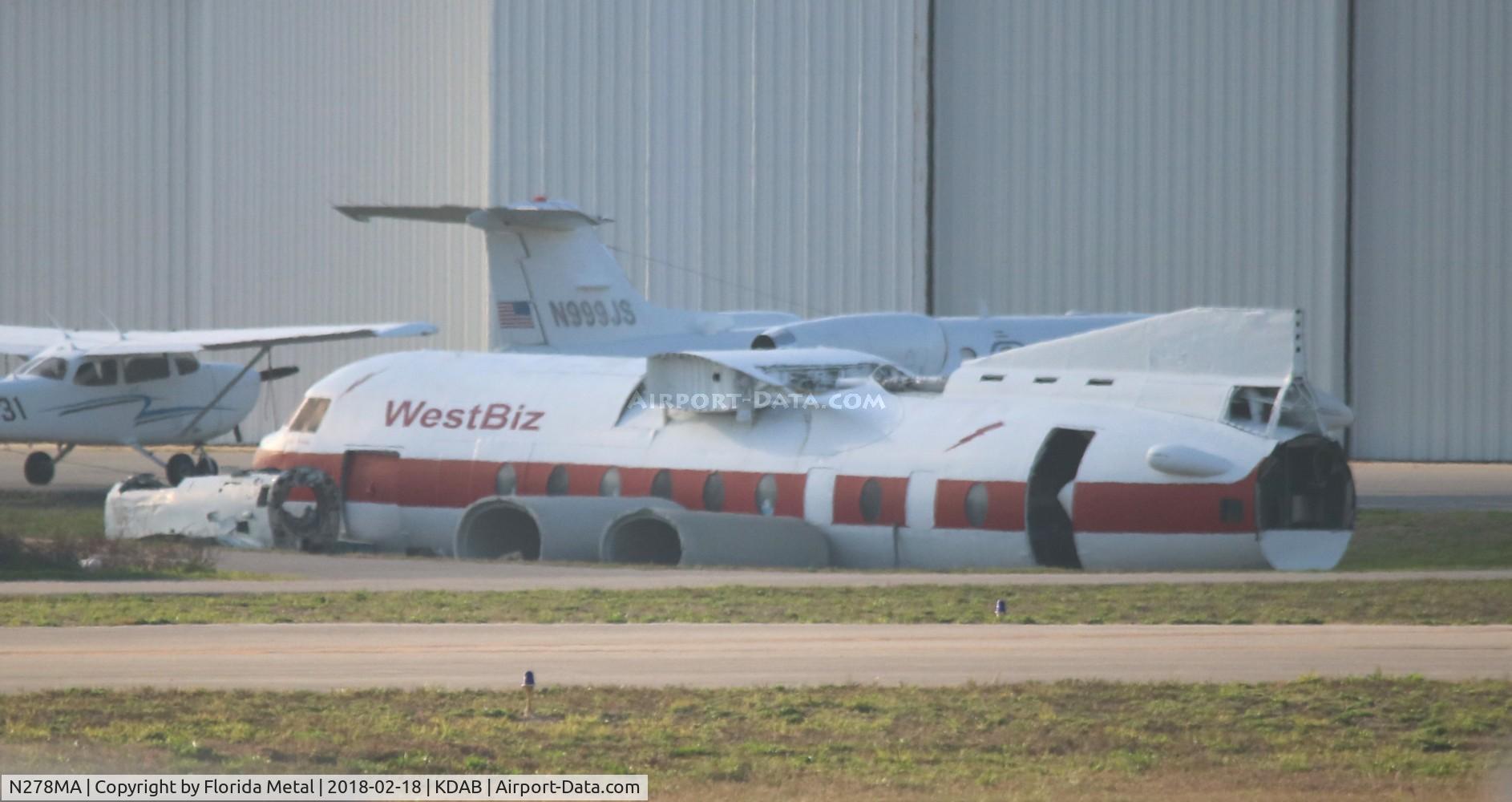 N278MA, 1965 Fokker F-27-200 Friendship C/N 10280, Fuselage section of F-27