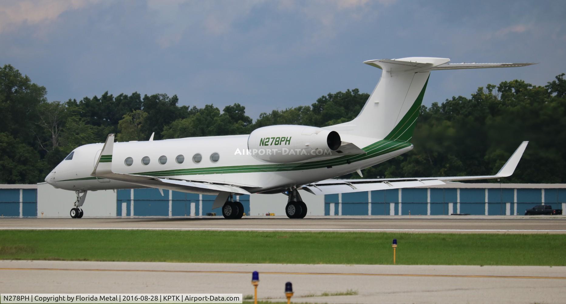 N278PH, 2001 Gulfstream Aerospace G-V C/N 640, PTK 2016
