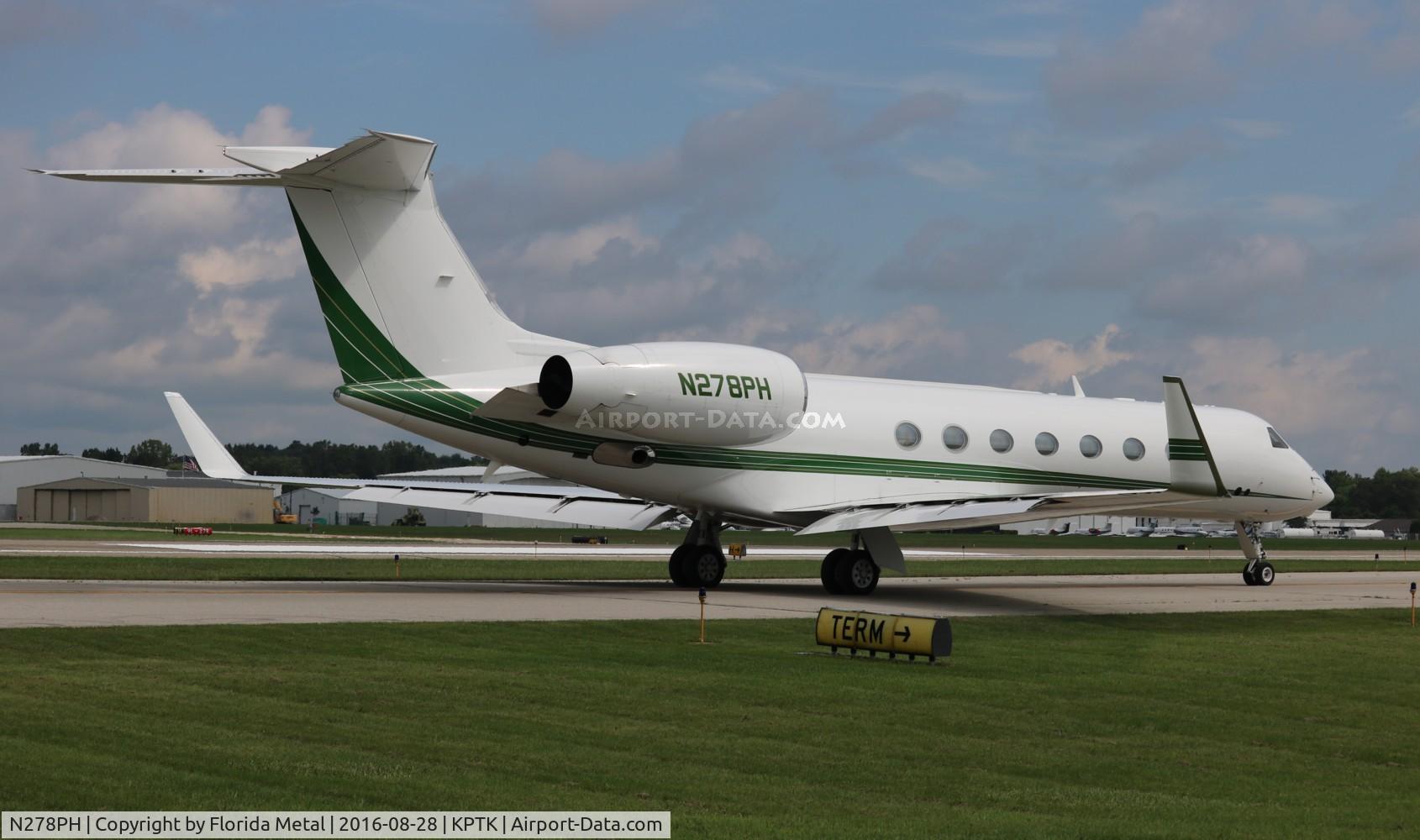 N278PH, 2001 Gulfstream Aerospace G-V C/N 640, PTK 2016