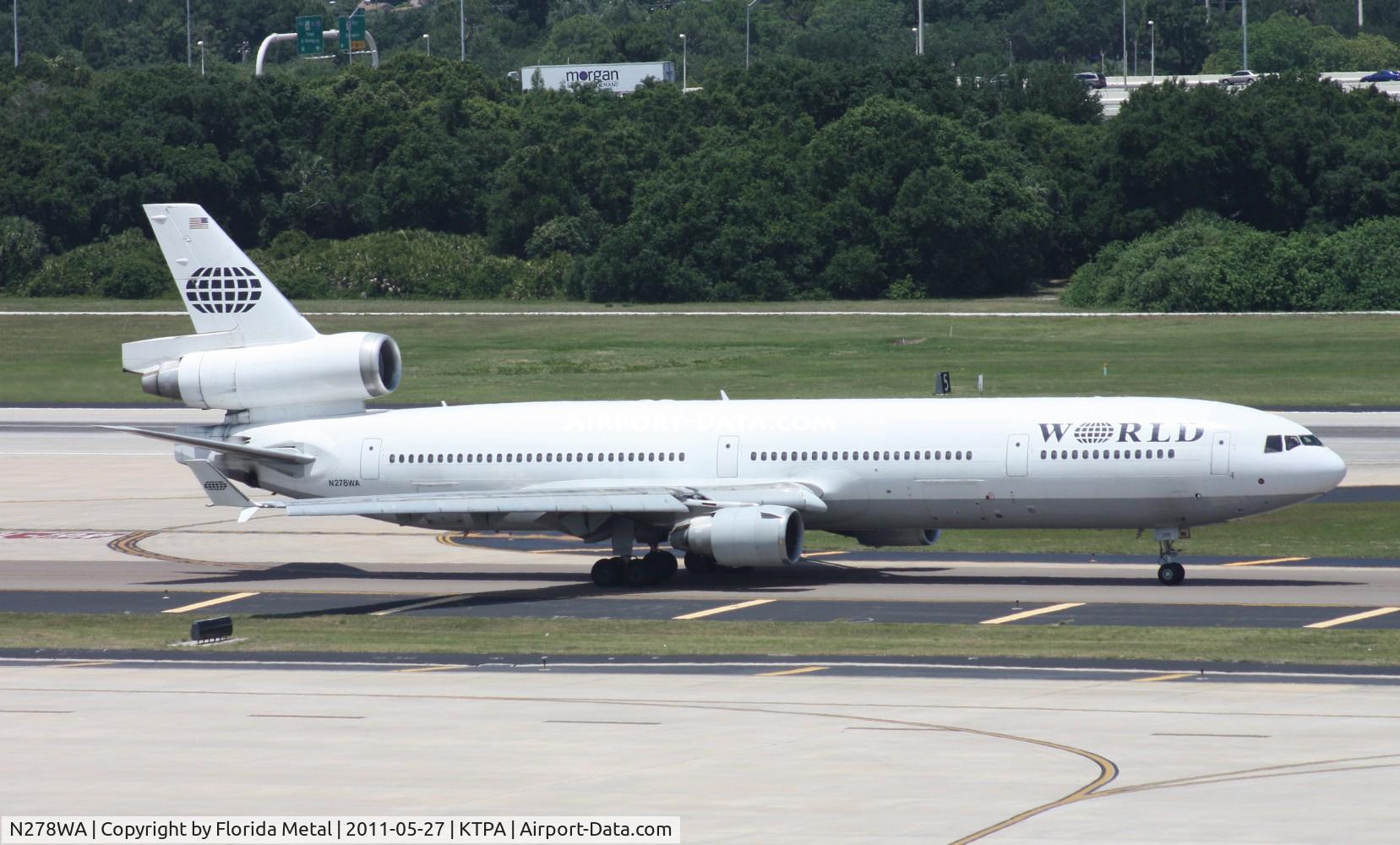 N278WA, 1996 McDonnell Douglas MD-11 C/N 48746, TPA 2011