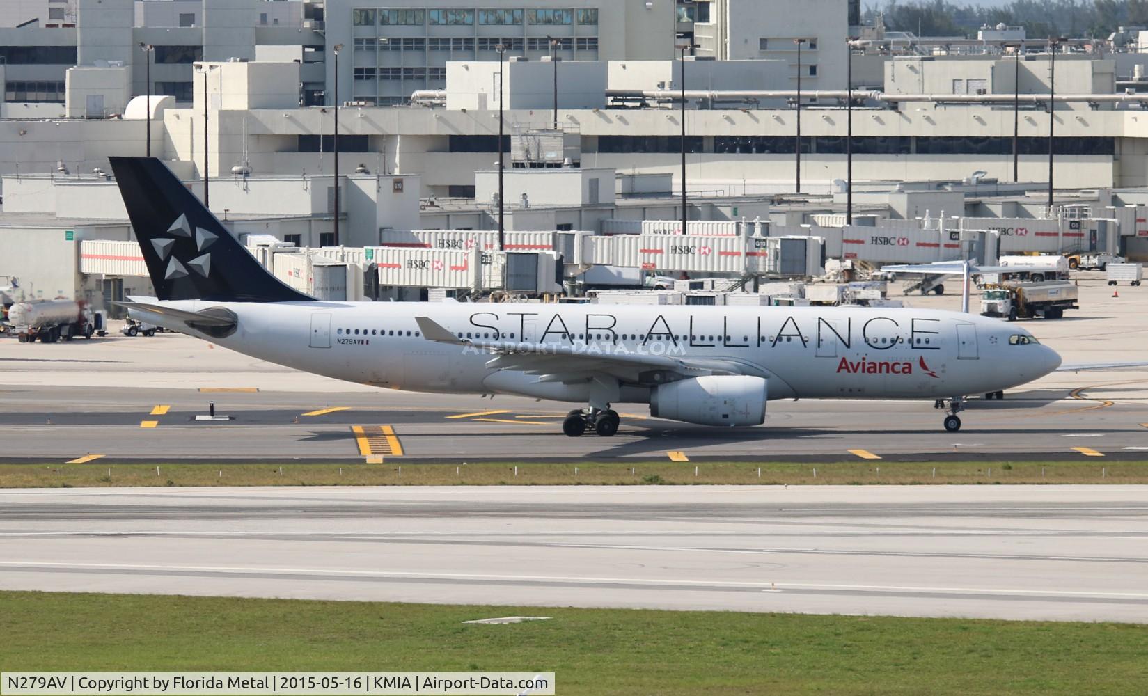 N279AV, 2011 Airbus A330-243 C/N 1279, MIA 2015