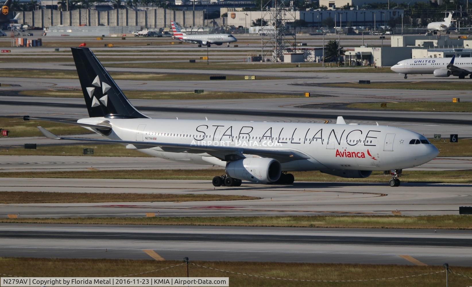 N279AV, 2011 Airbus A330-243 C/N 1279, MIA 2016