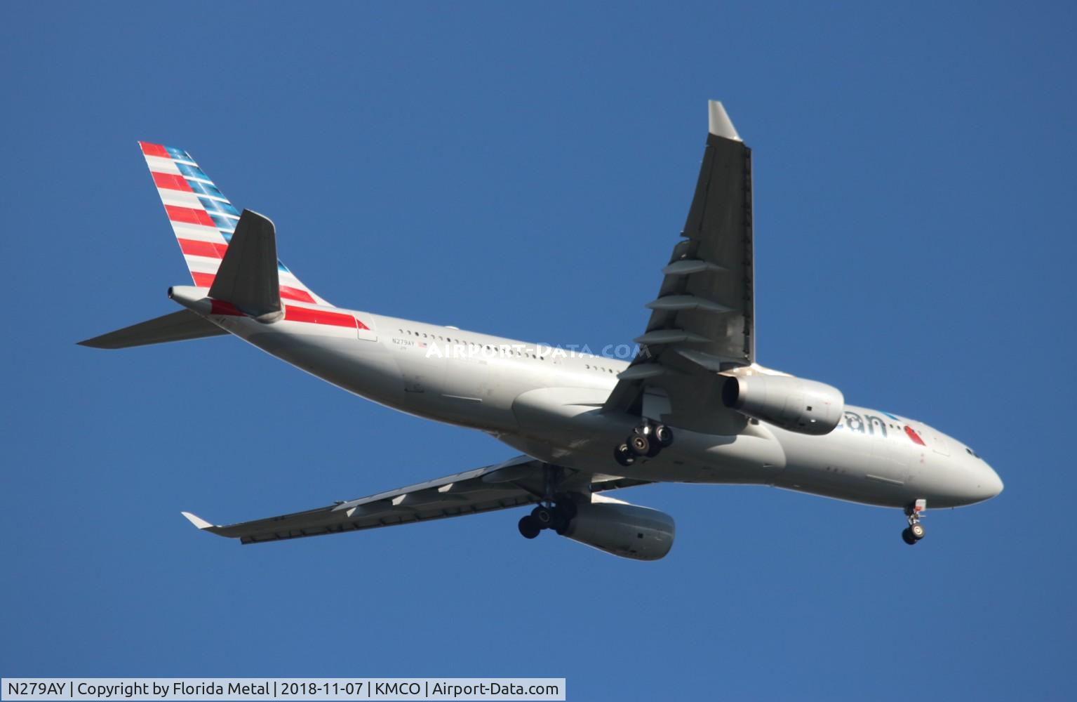 N279AY, 2009 Airbus A330-243 C/N 1011, MCO 2018