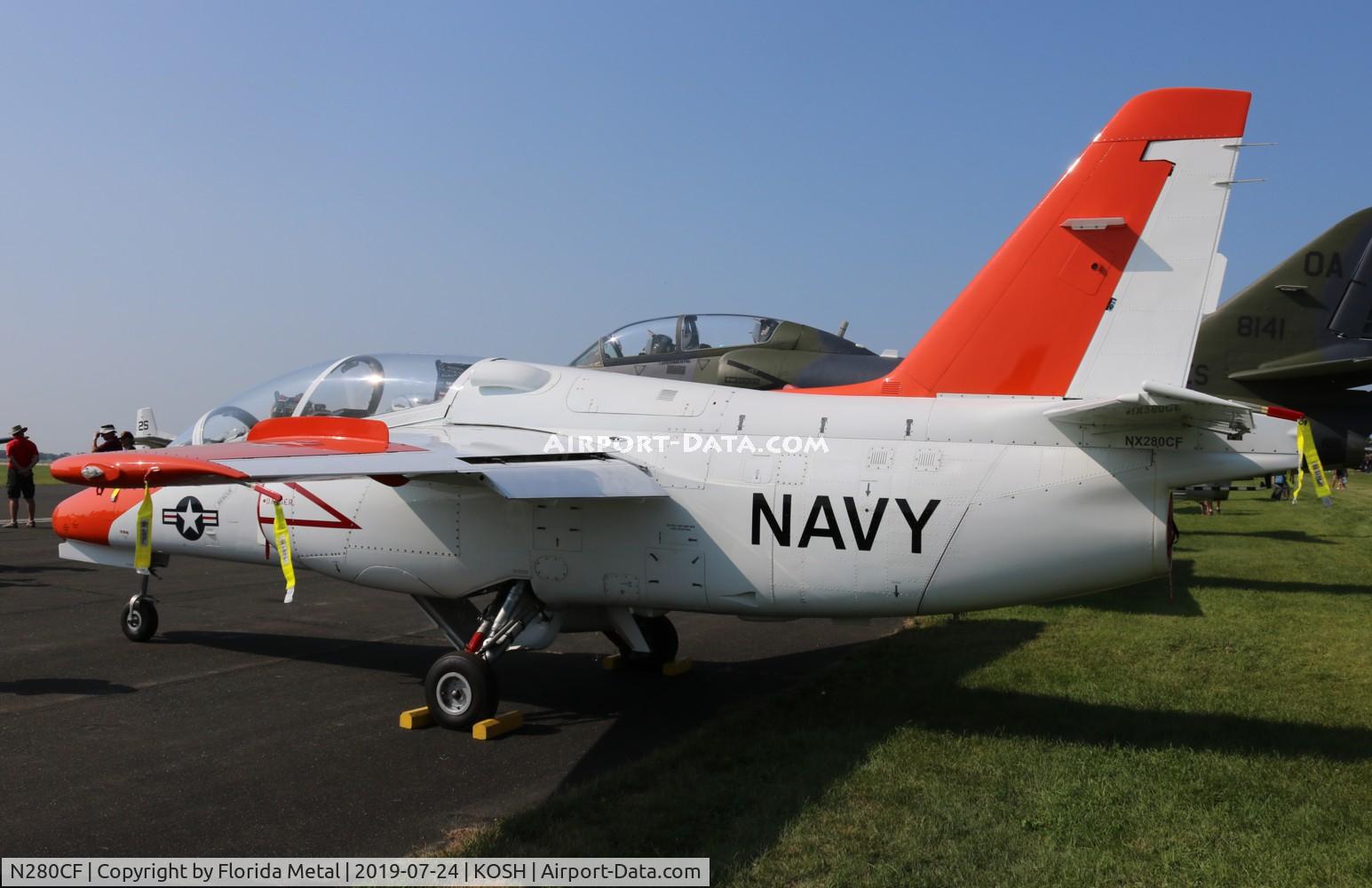 N280CF, 1985 SIAI-Marchetti S-211 C/N 030/02-028, OSH 2019