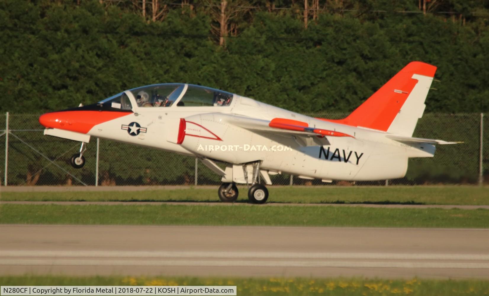 N280CF, 1985 SIAI-Marchetti S-211 C/N 030/02-028, OSH 2018