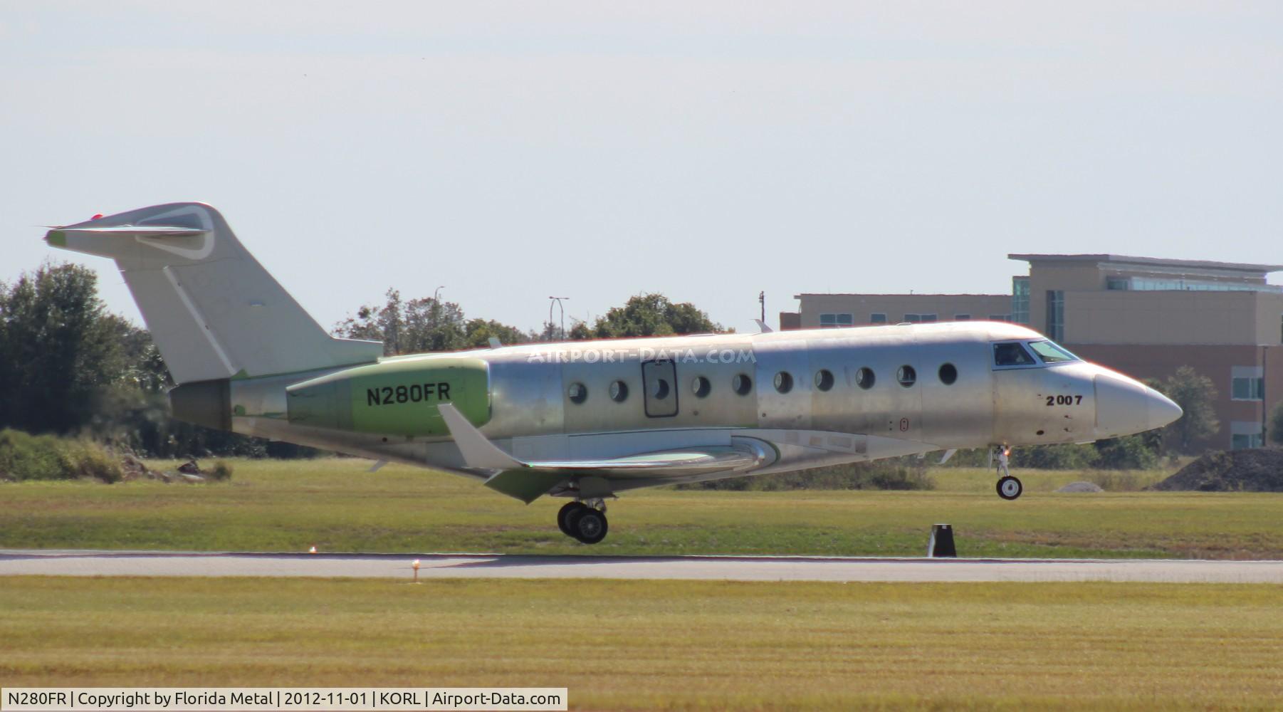 N280FR, 2012 Israel Aircraft Industries Gulfstream G280 C/N 2007, NBAA 2012