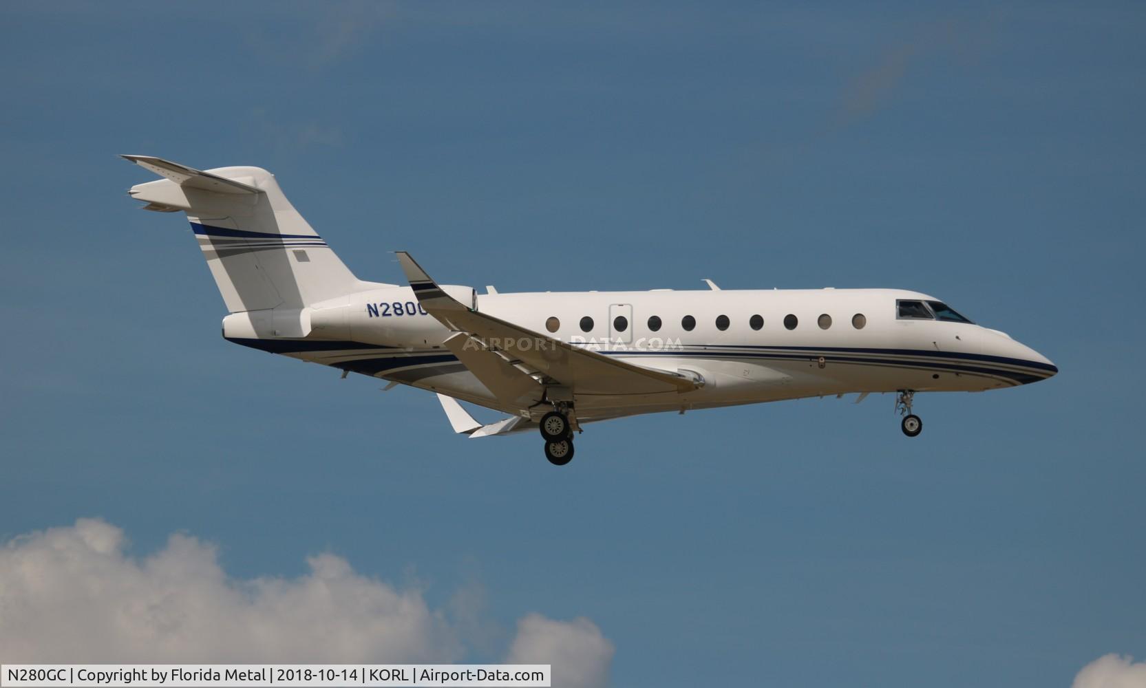N280GC, 2010 Israel Aircraft Industries Gulfstream 280 C/N 2003, NBAA 2018