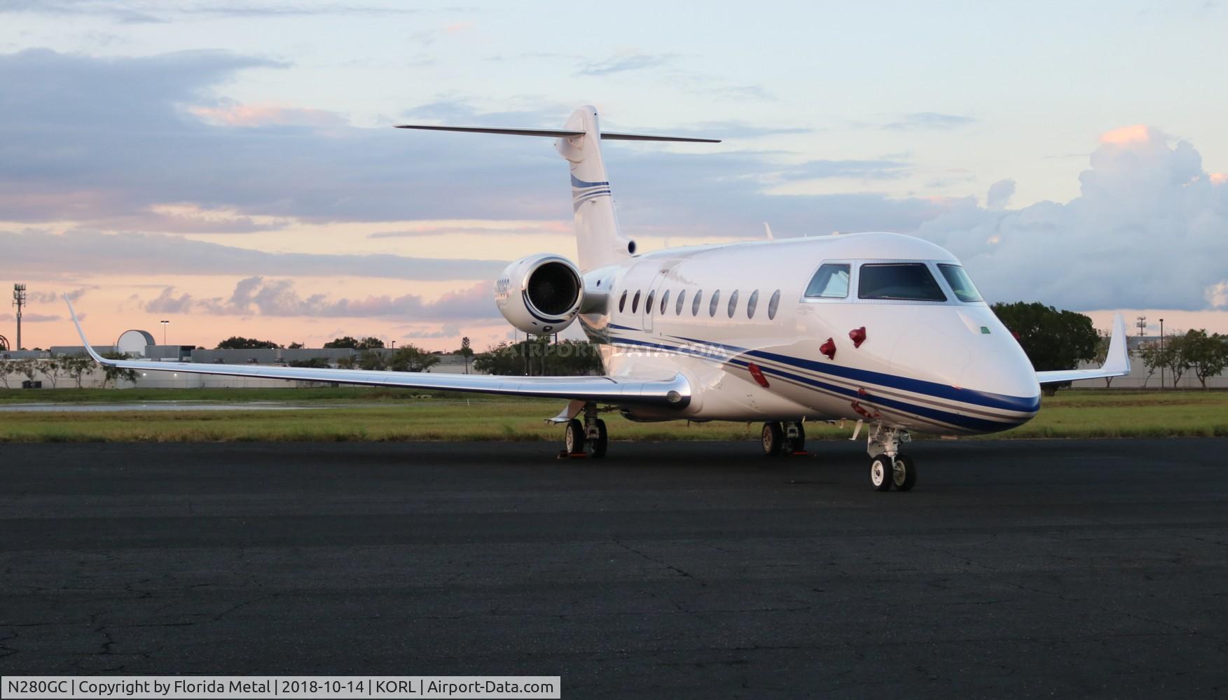 N280GC, 2010 Israel Aircraft Industries Gulfstream 280 C/N 2003, NBAA 2018