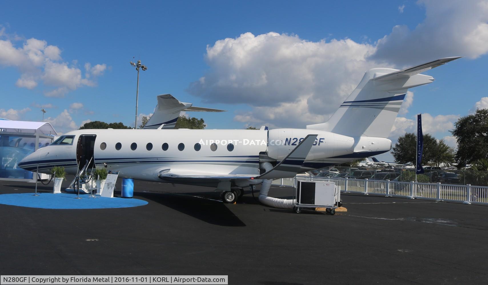 N280GF, 2016 Israel Aircraft Industries Gulfstream G280 C/N 2098, NBAA 2016