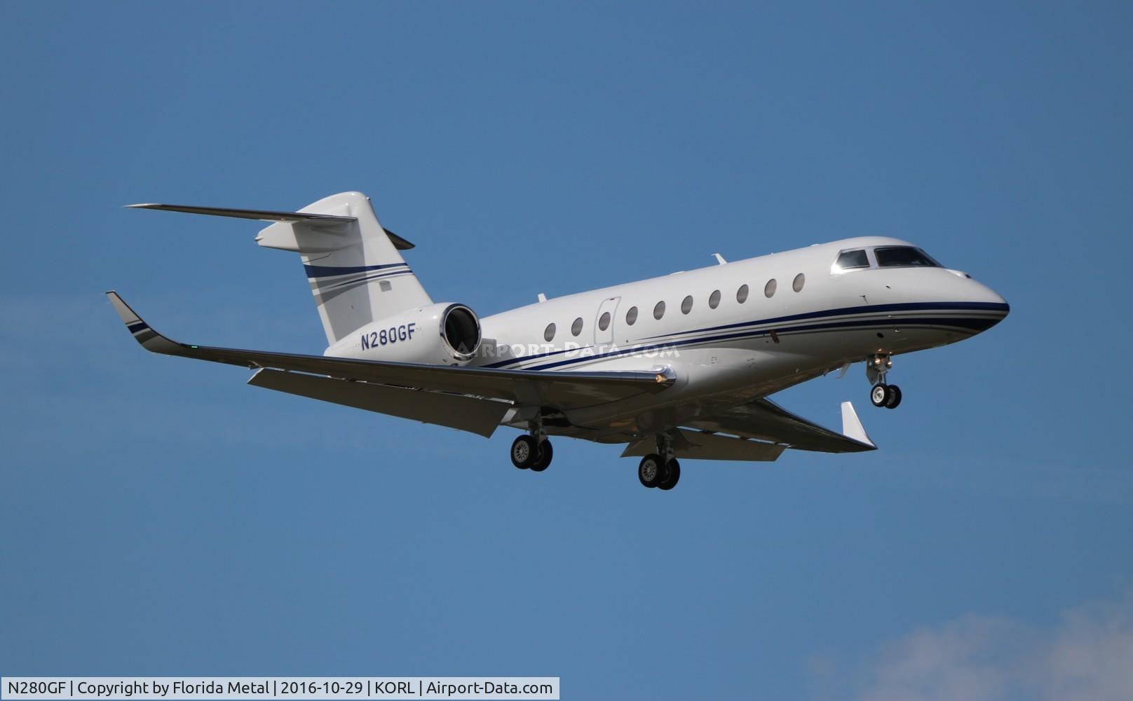 N280GF, 2016 Israel Aircraft Industries Gulfstream G280 C/N 2098, NBAA 2016