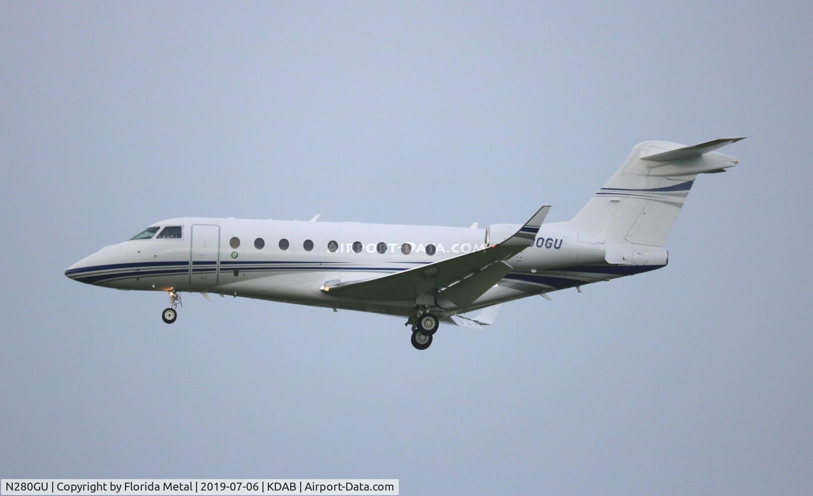 N280GU, 2014 Israel Aircraft Industries Gulfstream G280 C/N 2041, DAB 2019