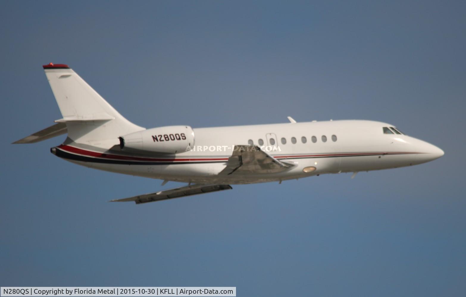 N280QS, 2002 Dassault Falcon 2000 C/N 181, FLL 2015