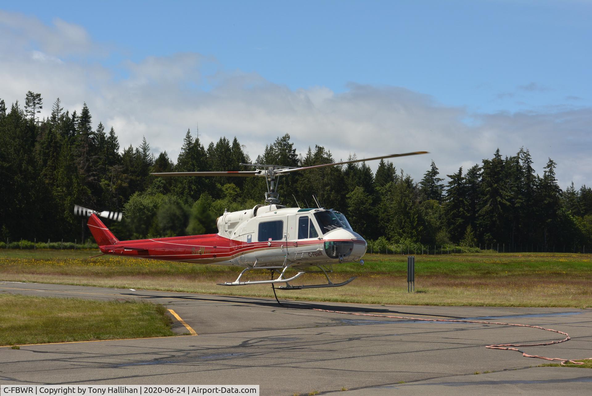 C-FBWR, 1964 Bell 204B C/N 2015/2, Equipment test launch