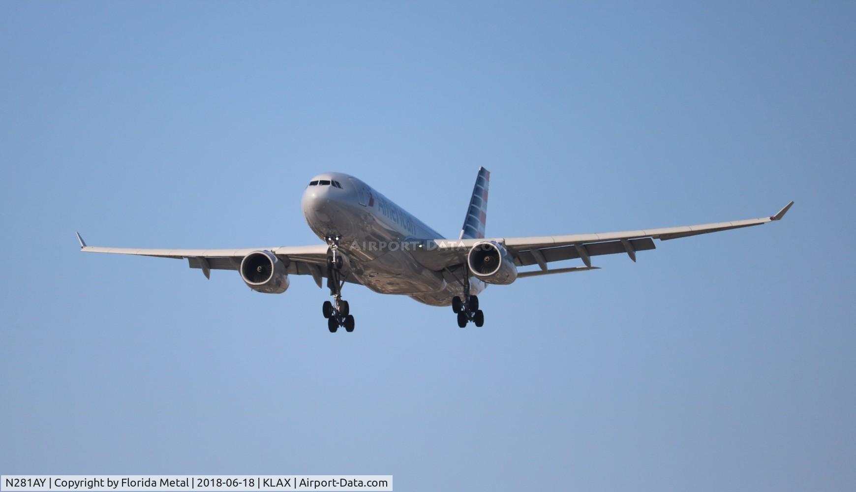 N281AY, 2009 Airbus A330-243 C/N 1041, LAX 2018
