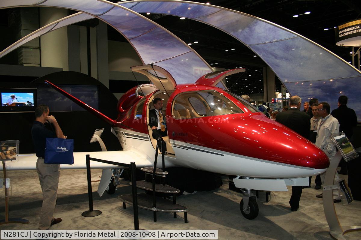N281CJ, 2008 Cirrus SF50 Vision C/N Not found N281CJ, NBAA 2008