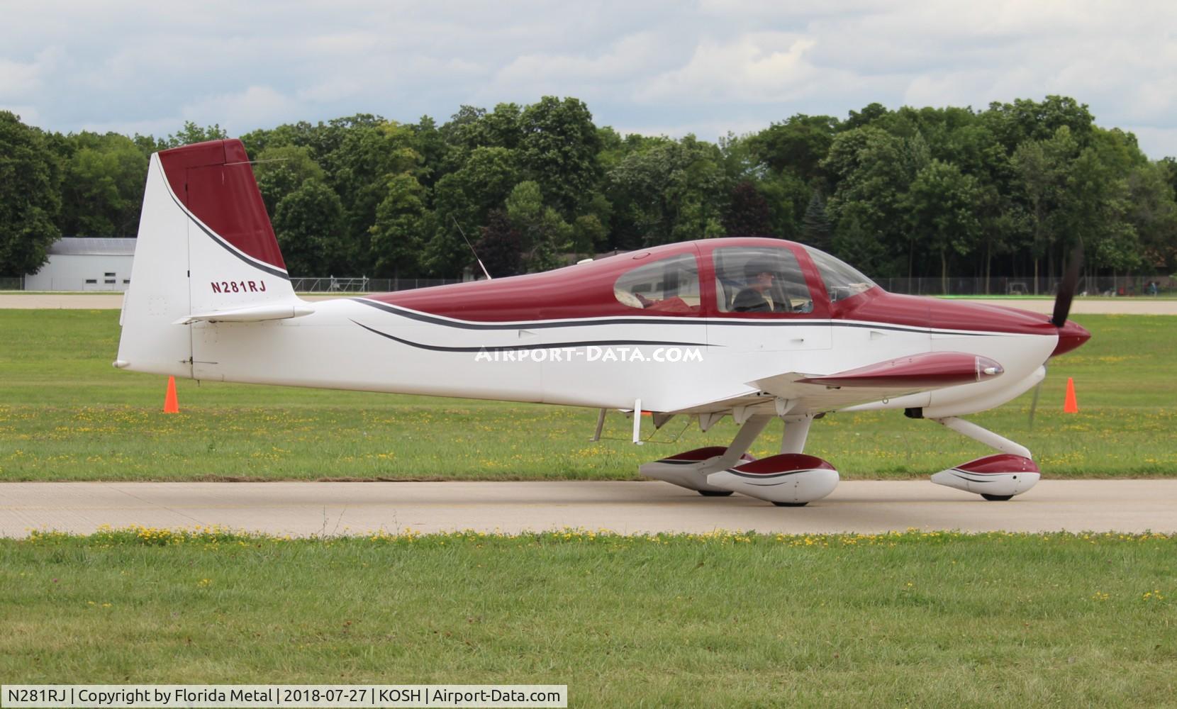 N281RJ, Vans RV-10 C/N 40536, OSH 2018