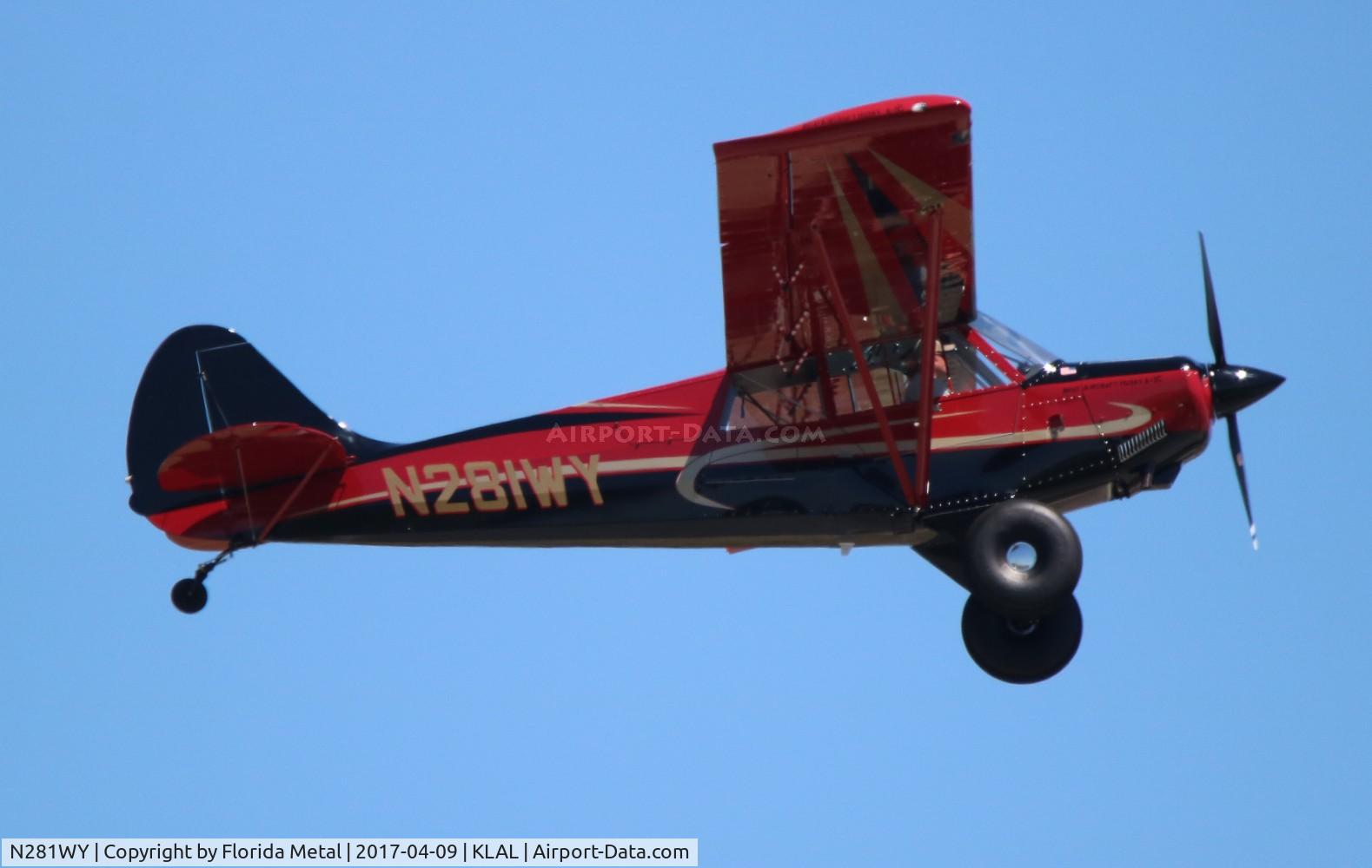 N281WY, 2017 Aviat A-1C-180 Husky Husky C/N 3281, SNF 2017
