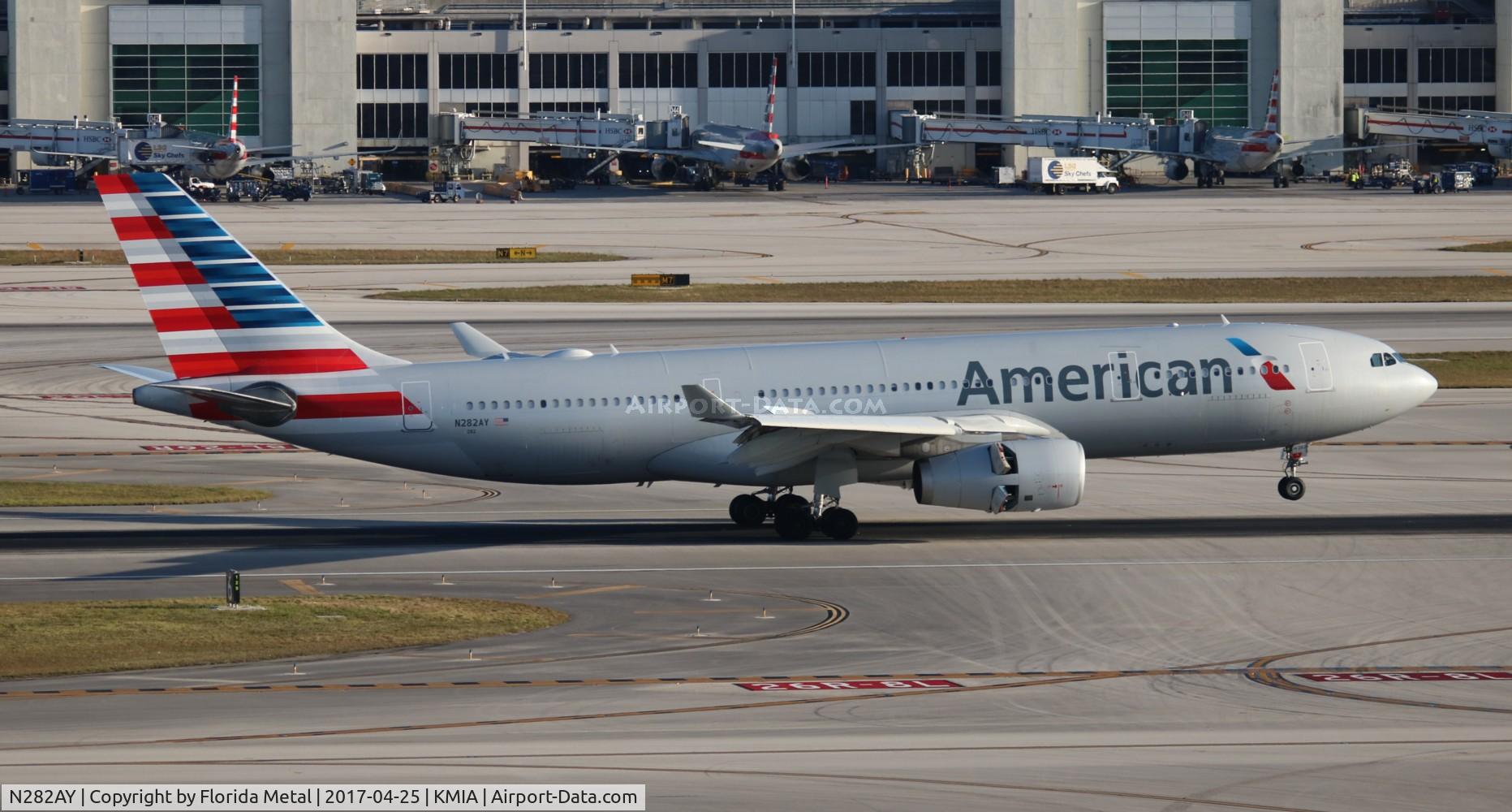 N282AY, 2009 Airbus A330-243 C/N 1069, MIA 2017