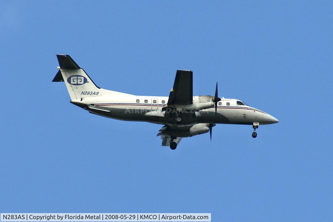 N283AS, 1991 Embraer EMB-120ER Brasilia C/N 120236, MCO 2008