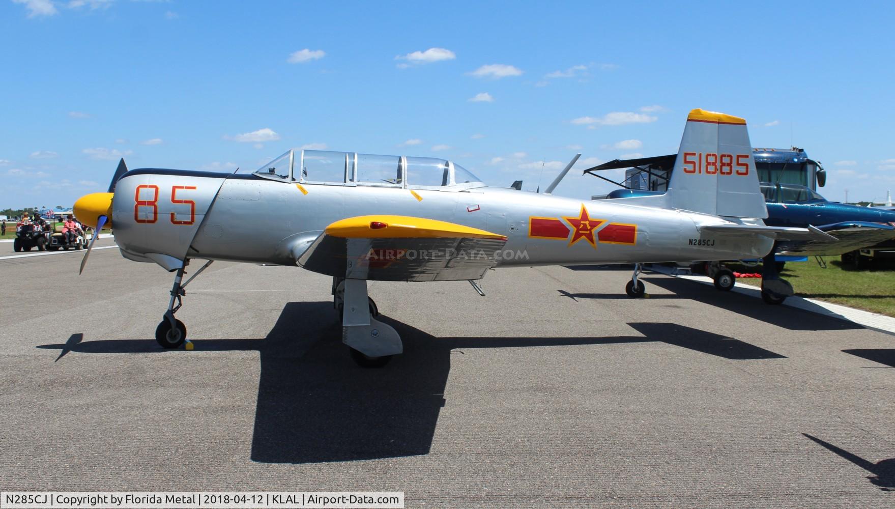 N285CJ, 1965 Nanchang CJ-6 C/N 1232003, SNF 2018