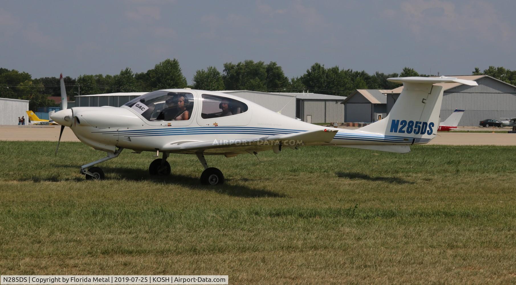 N285DS, 2003 Diamond DA-40 Diamond Star C/N 40.285, OSH 2019