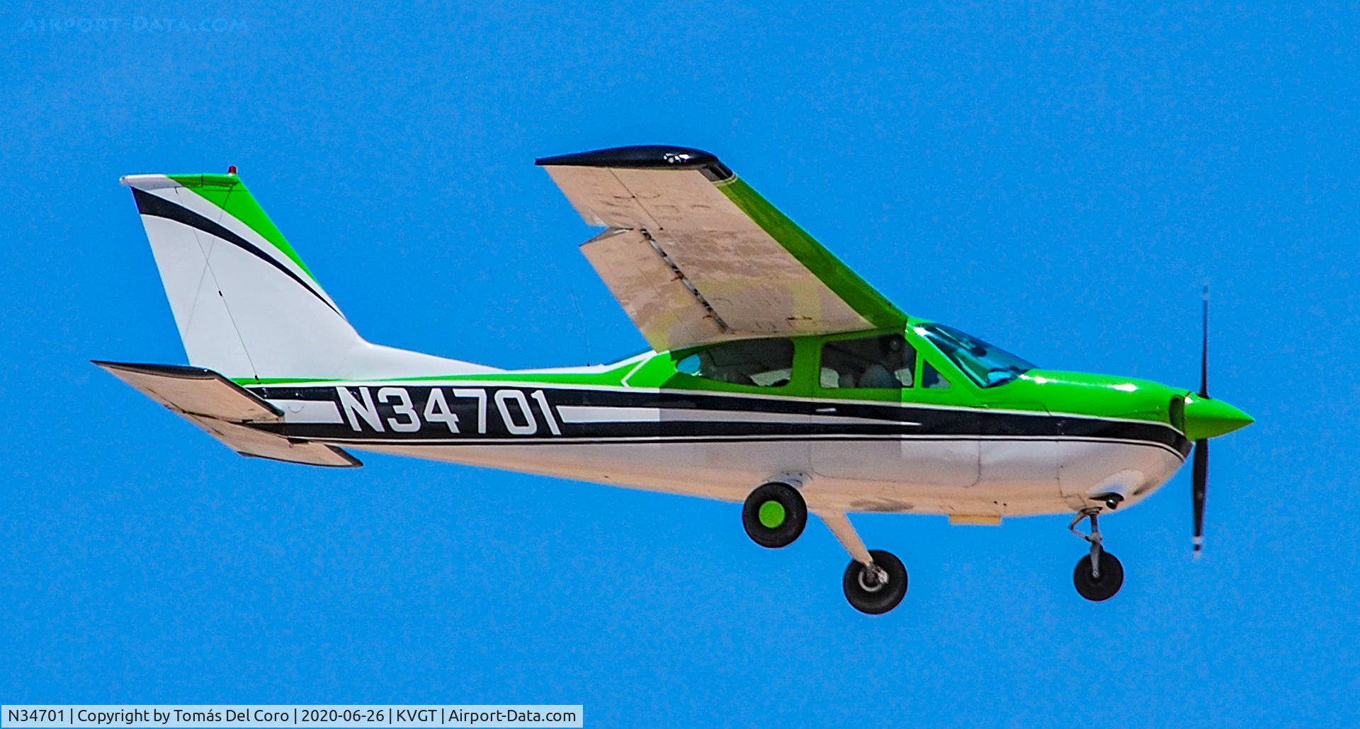 N34701, 1973 Cessna 177B Cardinal C/N 17701945, N34701 1973 Cessna 177B Cardinal s/n 17701945 - North Las Vegas Airport (IATA: VGT, ICAO: KVGT, FAA LID: VGT)
Photo: Tomas Del Coro
June 26, 2020