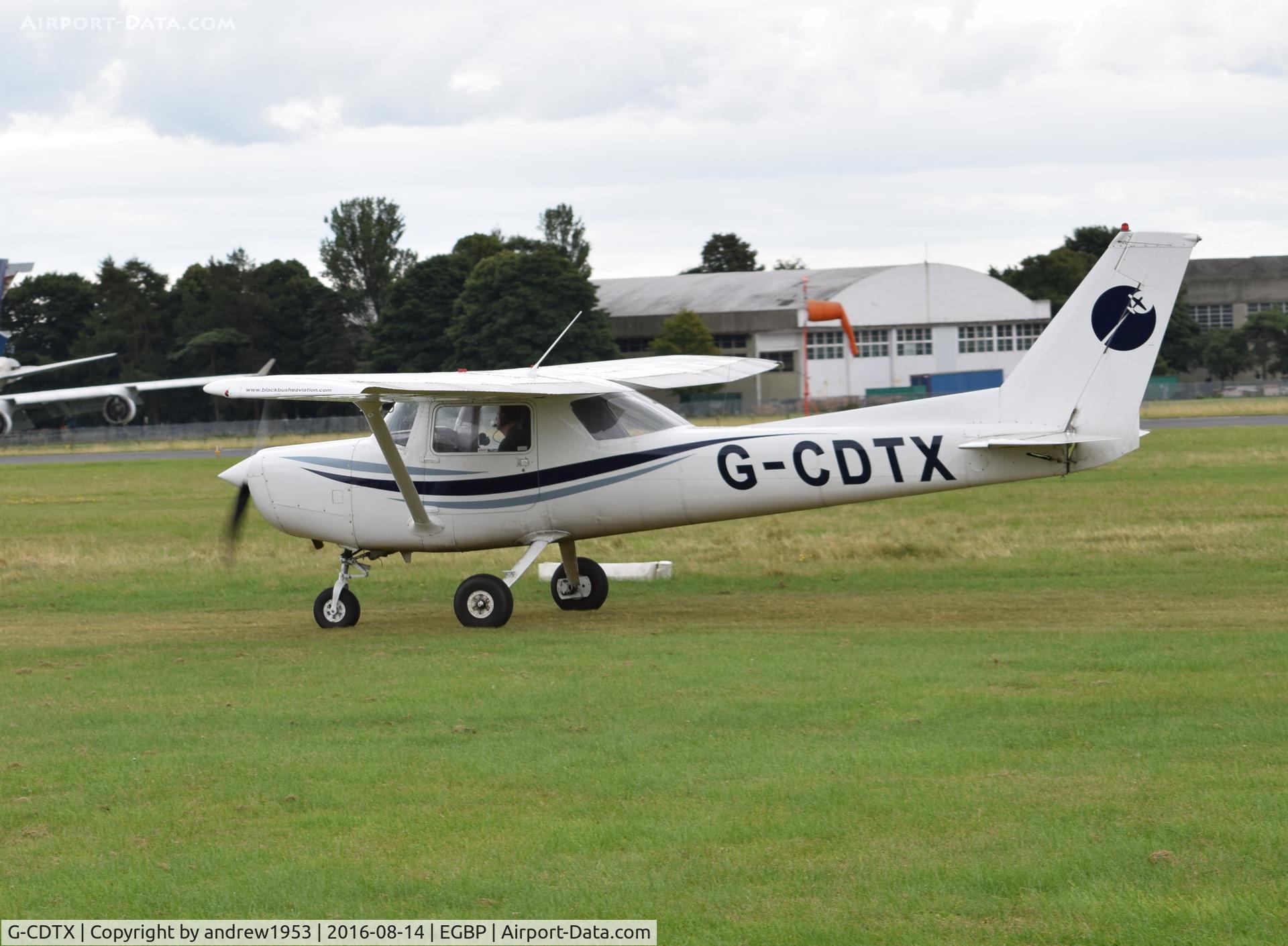 G-CDTX, 1979 Reims F152 C/N 1662, G-CDTX at Cotswold Airport.