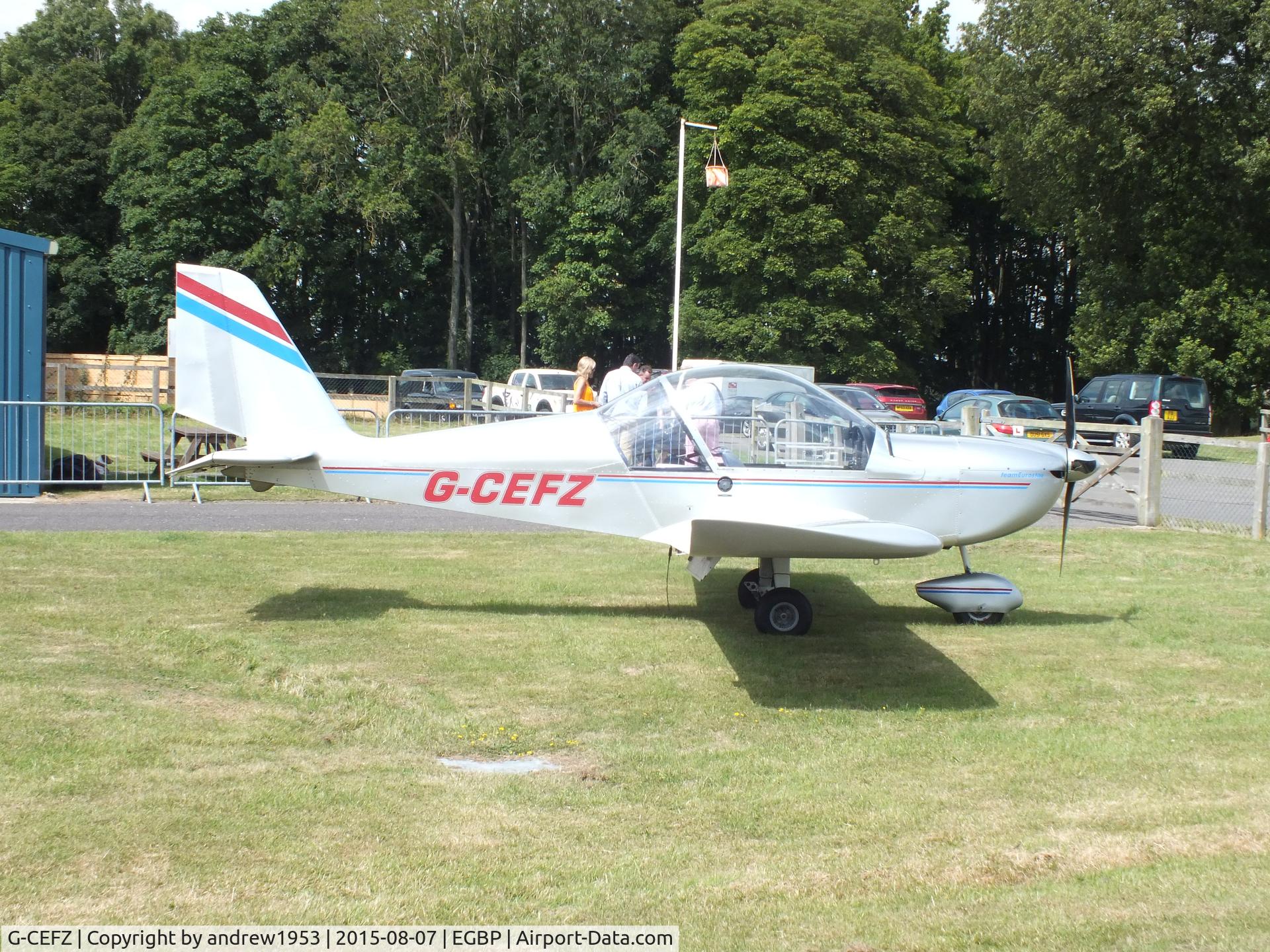 G-CEFZ, 2006 Cosmik EV-97 TeamEurostar UK C/N 2824, G-CEFZ at Cotswold Airport.
